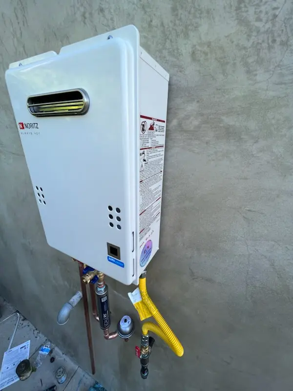 Tankless water heater installation for Silverton homes